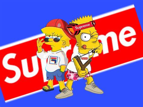 supreme simpson wallpaper desktop.